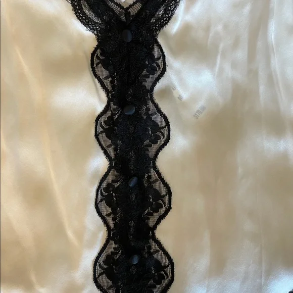 NWT Cami NYC silk lace cropped cami size M - Picture 3 of 4